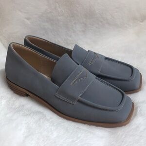 Oasis society blue loafers